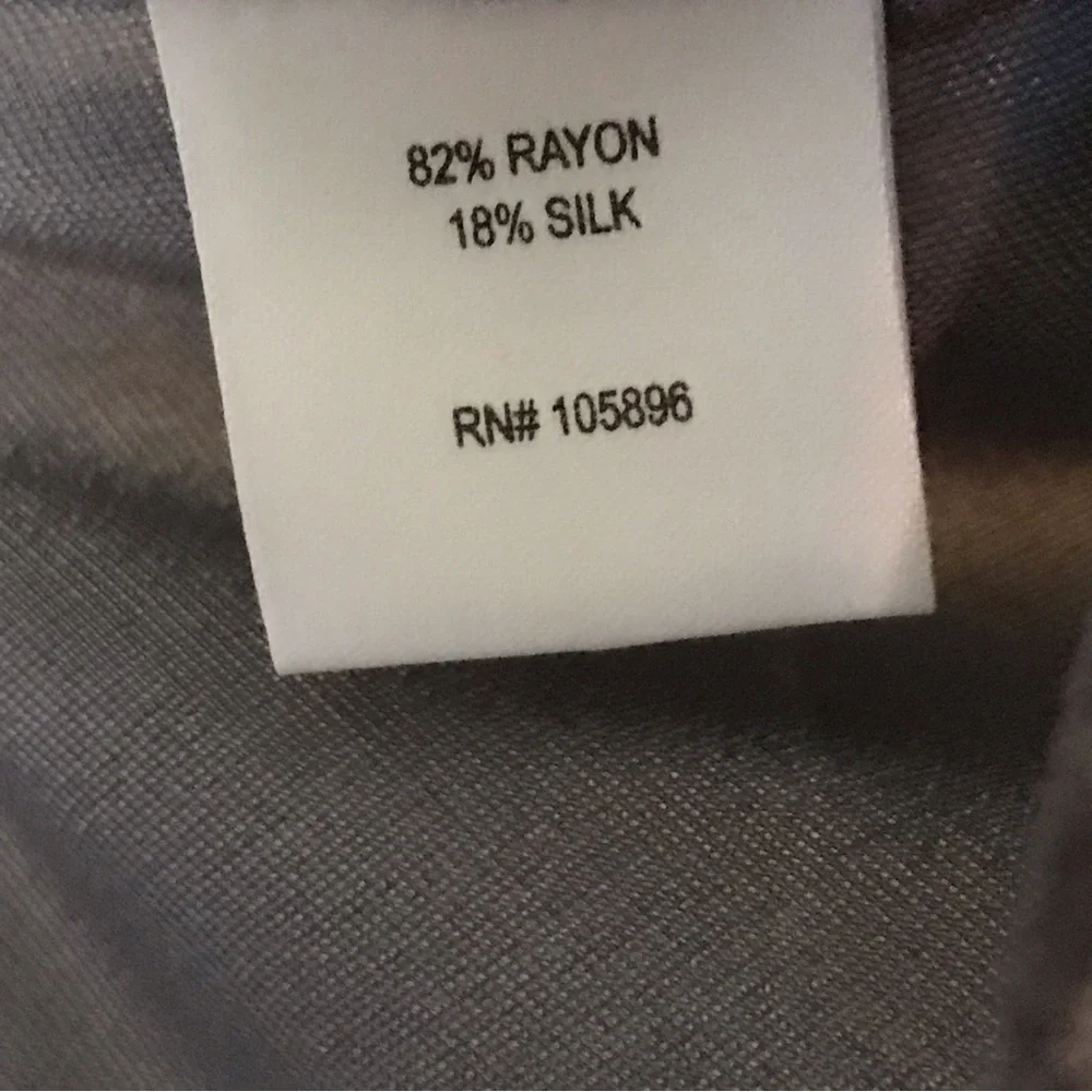 Worth ny gray velvet top
